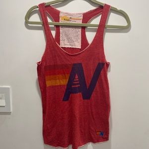 Aviator nation red tank